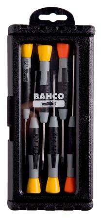 706-1 Bahco 6 pieces Precision Phillips, Slotted Screwdriver Set