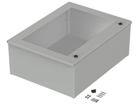 42286300-PS-863-T Bopla Polysafe Series Fibreglass Reinforced Polyester Wall Box, IP66, Viewing Window, 800 mm x 600 mm x 300mm