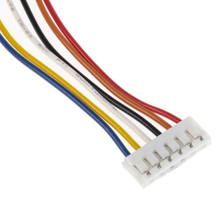 103H5208-0483 Sanyo Denki Unipolar Hybrid, Unipolar Stepper Motor 1.8°, 0.30nm, 24 V dc, 1.2 A, 6 Wires