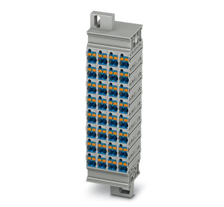 3270317 Phoenix Contact  5/32-2H /BU 19Z, PTMC 1 Series Grey, 0.14 → 2.5mm², Push In Termination