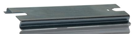 248-1124 RS PRO Steel Unperforated DIN Rail, Top Hat Compatible, 164mm x 35mm