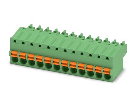 1851148 Phoenix Contact, 3.81mm Pitch, FK-MCP 1.5/12-ST-3.81, 12 Way, , Pluggable Terminal Block, Plug, Cable Mount, Spring