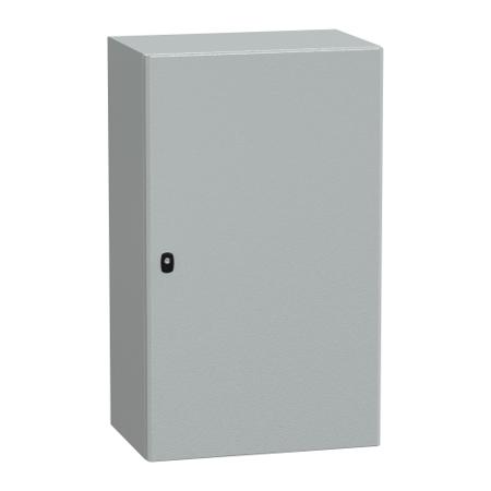 NSYS3D10640P Schneider Electric PanelSeT S3D Series Steel Wall Box, IP66, 1000 mm x 600 mm x 400mm