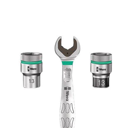 05004090001 Wera 13 Pieces Ratchet Spanner Set