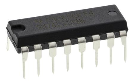 SN74LS138N Texas Instruments , Decoder, 16-Pin PDIP