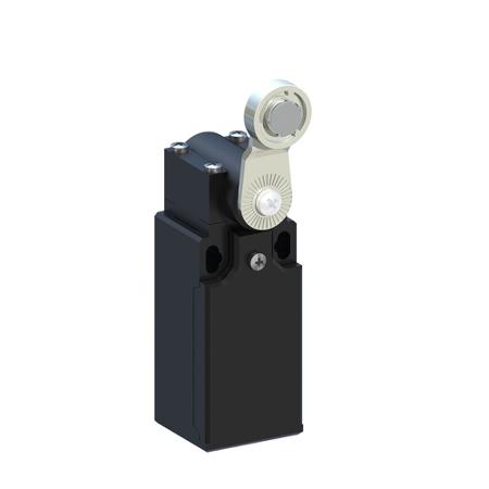 136-228 RS PRO Roller Lever Limit Switch, 1NO/1NC, IP65, Thermoplastic Housing, 400V ac Max, 10A Max