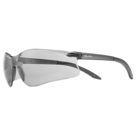 RLY00192 Riley Fabri UV Safety Spectacles, Grey Polycarbonate Lens