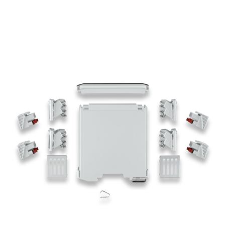 1342846 Phoenix Contact ICS25 Series DIN Rail Housing Set for Use with For Mounting On A DIN Rail