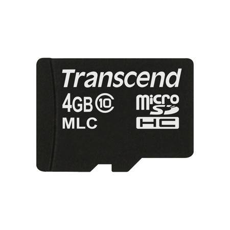 TS4GUSDC10M 4GB microSD Class10, MLC