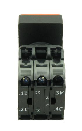 239-8204 RS PRO Illuminated Push Button Complete Unit, 22.5mm Cutout, 1NO + 1NC