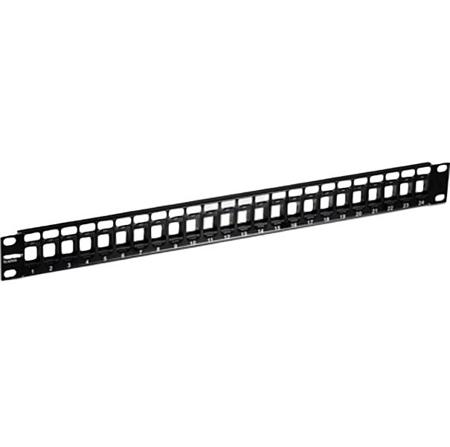 TC-KP24 Trendnet TC Series Cat6 24 Port Patch Panel 45mm Black