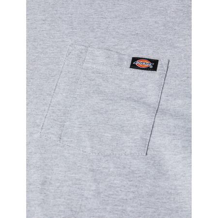 DK0WL450HG01 Dickies Charcoal Cotton Long Sleeve T-Shirt, UK- S, EUR- S