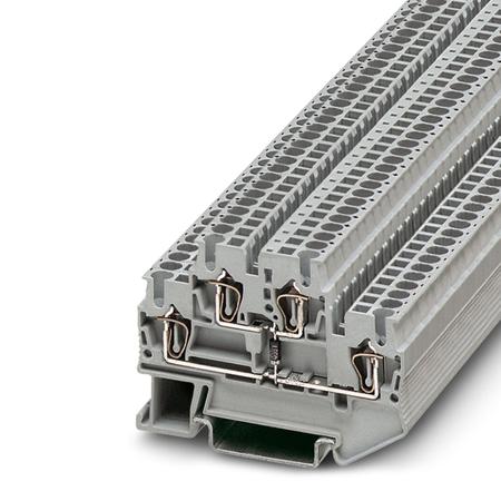 1030753 Phoenix Contact  5-R10K, STTB 2 Series Grey, 0.08 → 4mm², Spring Cage Termination