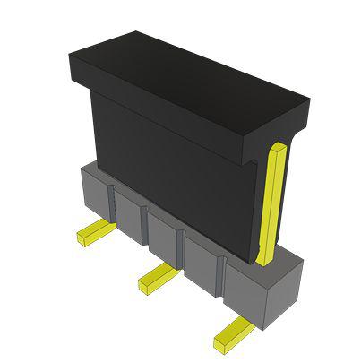 TSM-105-01-F-SV-P-FR Samtec TSM Series Vertical Surface Mount PCB Header, 5 Contact(s), 2.54mm Pitch, 1 Row(s), Unshrouded