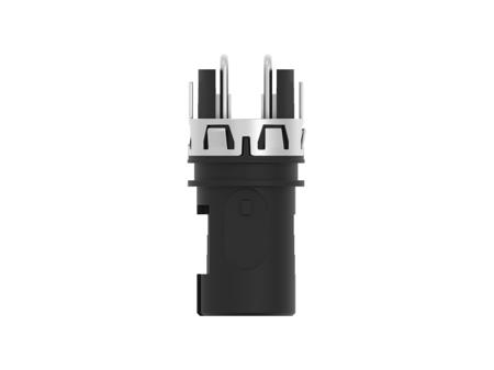 225284-E ERNI Circular Connectors, 4 Contacts, Board Mount, M12 Connector, Socket, Female, IP67, M12 Connector Series