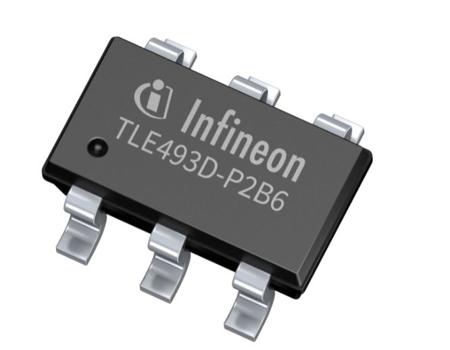 TLE493DP2B6A0HTSA1  Infineon, 3-Axis Motion Sensor Module, I2C, 6-Pin PG-TSOP6-6-8