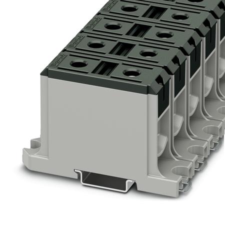 1086478 Phoenix Contact  UBAL Series Black, 95mm², Single-Level, Screw Termination