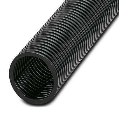 3240844 Phoenix Contact 25m Black Cable Cover in PA 6, 36mm Inside dia.