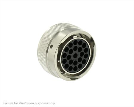 UT061823SH Souriau Sunbank by Eaton Circular Connector, 23 Contacts, Cable, Standard Connector, Socket, Female, IP68, IP69K, UT0