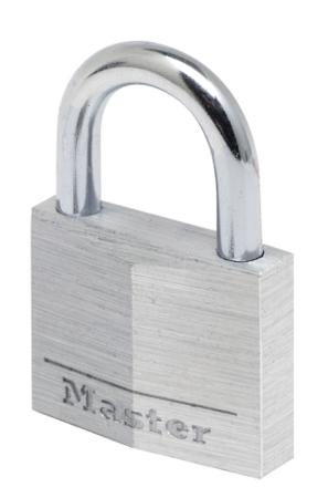 9150EURDCC Master Lock Padlock Weatherproof Aluminium Padlock, Keyed Alike, 7mm Shackle, 50mm Body