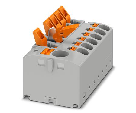 1130760 Phoenix Contact Distribution Block, 7 Way