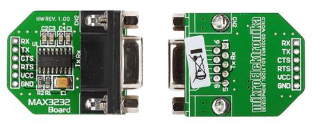 MIKROE-602 MikroElektronika MikroElektronika MAX3232 Development Kit