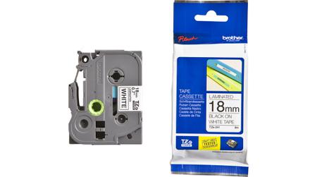 TZE-161 Brother TZe Black on Transparent Label Printer Tape, 8 m Length, 36 mm Width