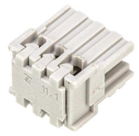 3-829868-3 TE Connectivity AMP DUOPLUG, 2.5mm Pitch, 3 Way, 1 Row Female PCB Header