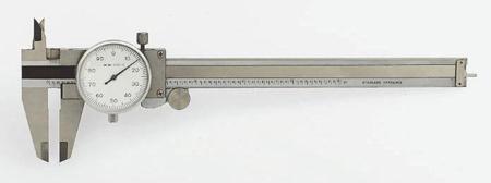 725-1996 RS Pro 200mm Dial Caliper 0.02 mm, Metric With UKAS Calibration