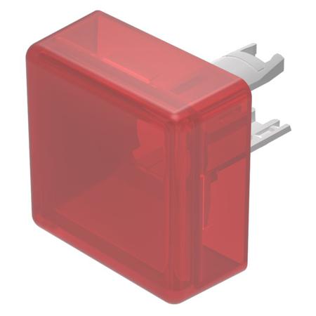 18-982.2 Indicator Lens Square Style, Red, 13.8 Long