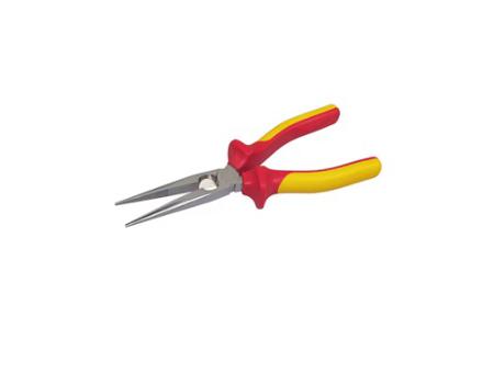 0-84-007 Stanley  4-Piece Pliers, 200 mm Overall, Flat Tip, VDE/1000V, 8in Jaw