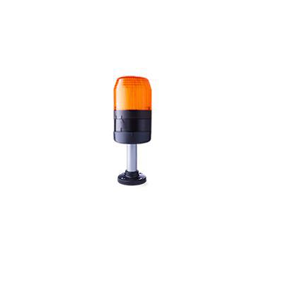 PC7-Q13 AUER Signal PC7 Series Amber Signal Tower, 1 Lights, 24 V, Tube Mounted