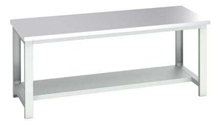 41004176-16V Bott 41004176.16V Sheet Steel Workbench, 350kg Max Load, 840mm x 900mm x 2000mm