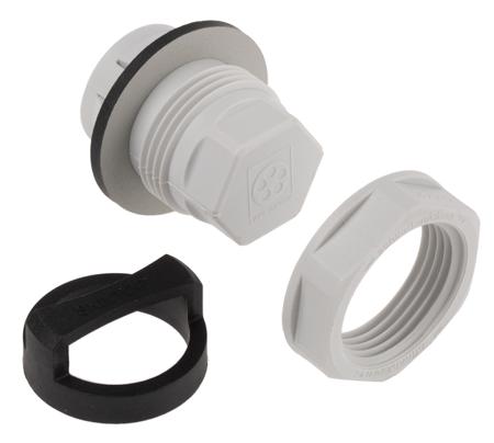 52109014 Lapp Grey M20 Threaded Blanking Plug, Polyamide, IP68