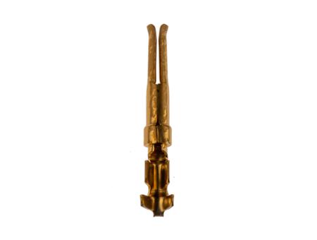 66504-3 TE Connectivity, AMPLIMITE HDP-20 Series, size 20 Female Crimp D-sub Connector Contact, Gold over Nickel Signal, 24