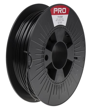 174-0028 RS PRO 2.85mm Black ABS-X 3D Printer Filament, 500g