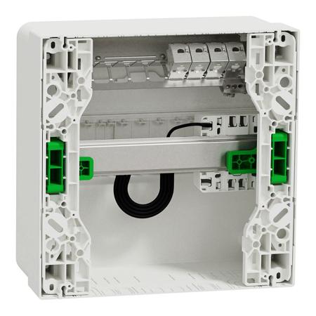 R9H13401VDIM Schneider Electric White Telephone Socket