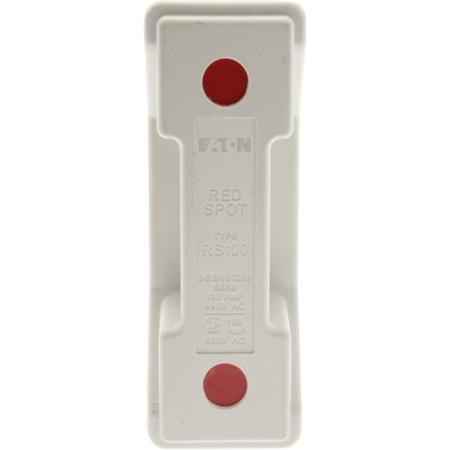 RS100HWH Eaton 100A Rail Mount Fuse Holder, 1P, 690V ac