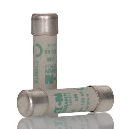 C10M16 Eaton 16A Ceramic Cartridge Fuse, 10 x 38mm