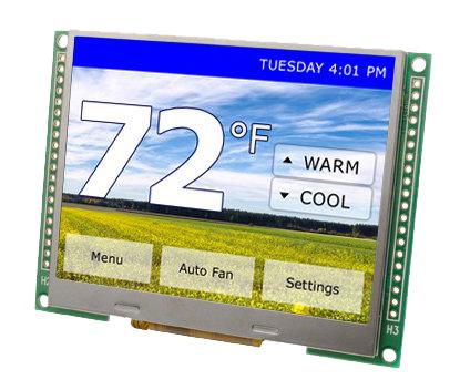 INT035TFT-TS Displaytech  TFT LCD Colour Display / Touch Screen, 3.5in QVGA, 320 x 240pixels