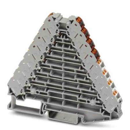 3270137 Phoenix Contact  PTRV Series Grey, 0.14 → 2.5mm², Push In Termination