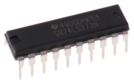 SN74LS273N Texas Instruments  Octal D Type Flip Flop IC, 20-Pin PDIP