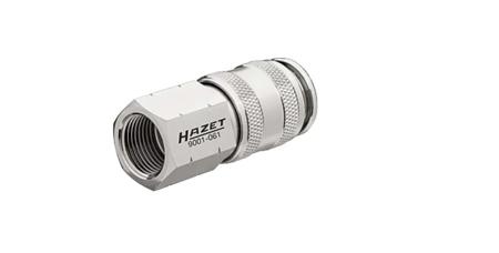 9001-061 HAZET Female Pneumatic Quick Connect Coupling, 3/8 in Female Threaded