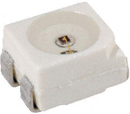 VLMK33Q2T1-GS08 Vishay  Amber LED, 622 nm PLCC 2, Round Lens SMD package