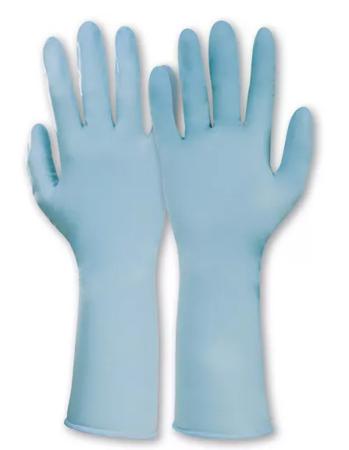 074209082C Honeywell Safety Dermatril LR Blue Nitrile Disposable Gloves, Size 9, 1Pair per Pack