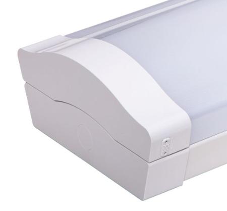 276-8604 RS PRO 22, 28, 34, 40W LED CCT3 Selectable Batten Light, 220 → 240 V Batten Batten, 1 Lamp , 1200mm Long, IP20