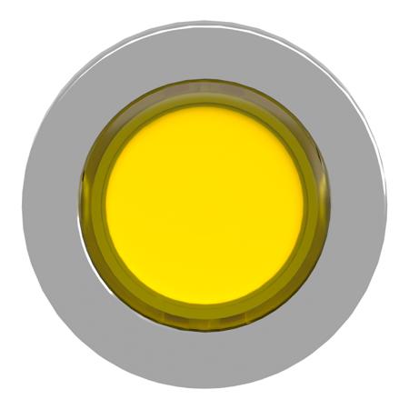 ZB4FV083 FLUSH MOUNT YELLOW PILOT LIGHT