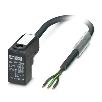 1400605 Phoenix Contact Free Cable End to 3 way Valve Connector CI (9.4 mm), Valve Connector CI (9.4 mm) Actuator/Sensor Cable,