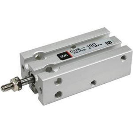 CDU25-100D SMC Pneumatic Multi-Mount Cylinder CU Series, Double Action, Single Rod, 25mm Bore, 100mm stroke
