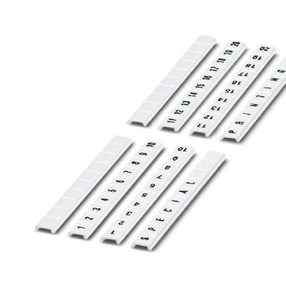 0810876-0021 Phoenix Contact, ZBF Marker Strip for use with  for use with Terminal Blocks